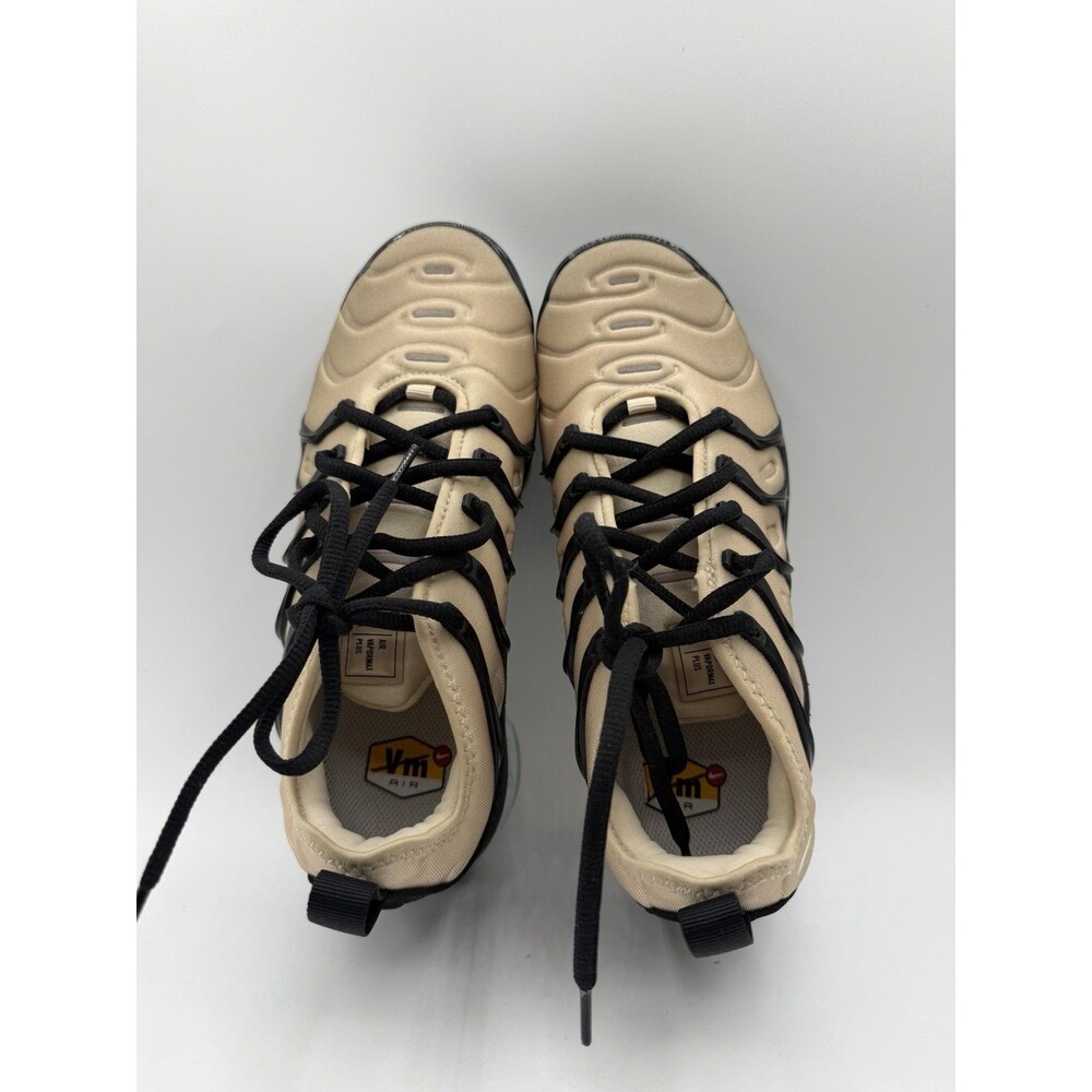 Nike Air Sneakers Vapor Max Plus Beige Men DX3720 Size 6 New - Picture 6 of 8